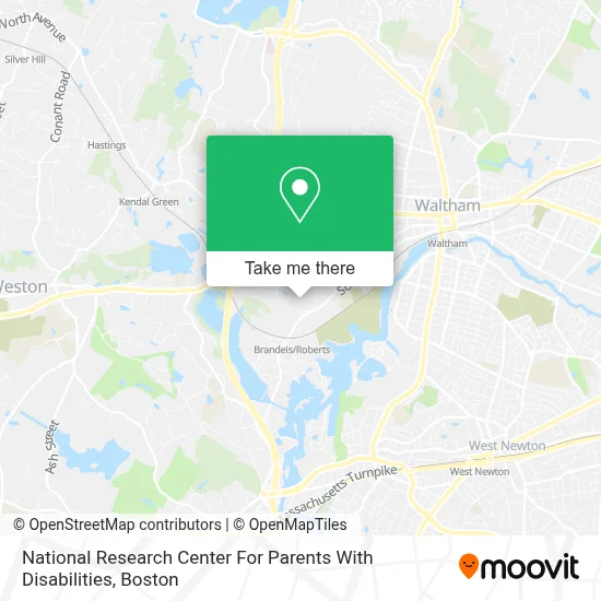 National Research Center For Parents With Disabilities map