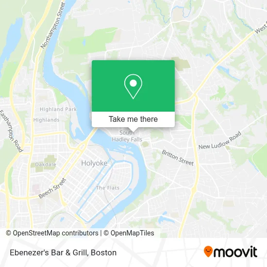 Ebenezer's Bar & Grill map