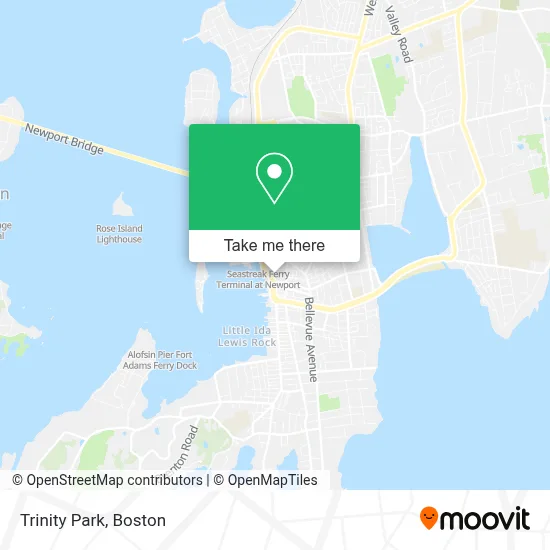 Trinity Park map