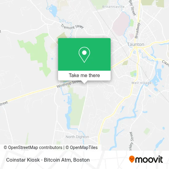 Coinstar Kiosk - Bitcoin Atm map