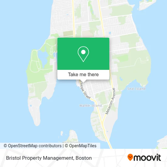 Bristol Property Management map
