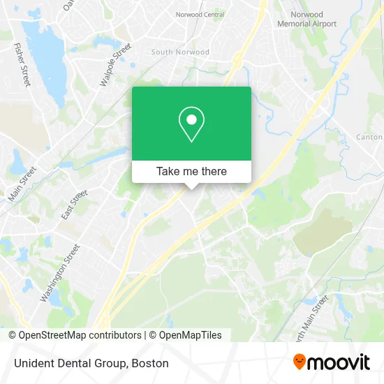 Unident Dental Group map