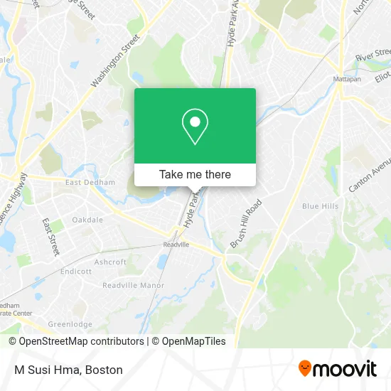 M Susi Hma map