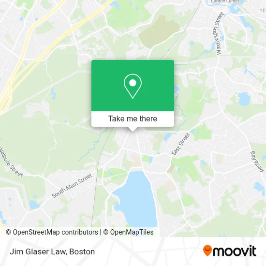 Jim Glaser Law map