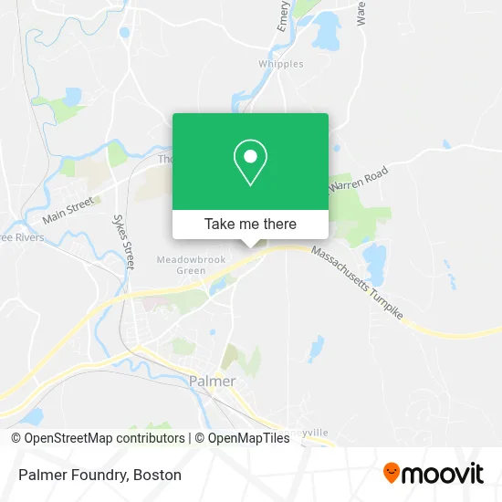 Palmer Foundry map