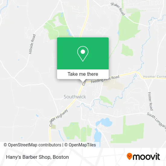 Hany's Barber Shop map