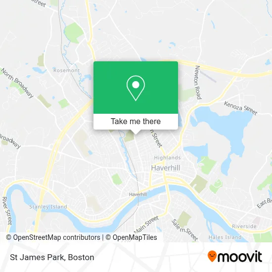 St James Park map