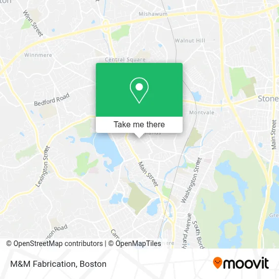 M&M Fabrication map