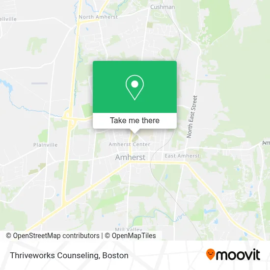 Thriveworks Counseling map