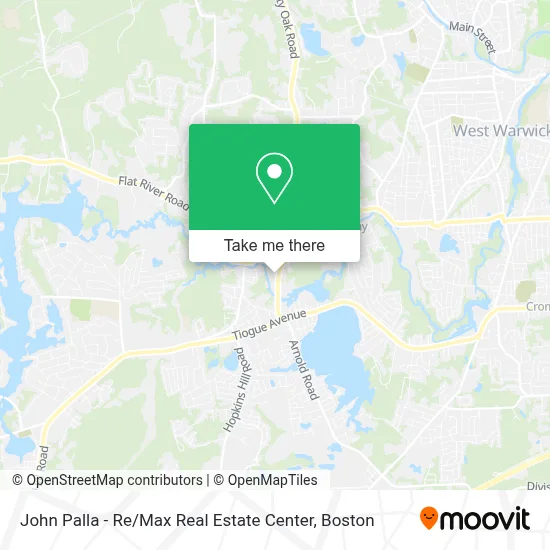 John Palla - Re / Max Real Estate Center map