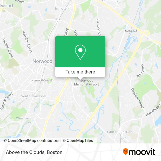 Above the Clouds map