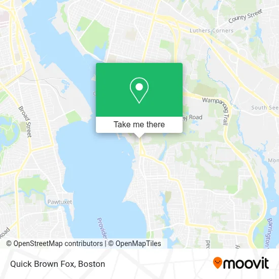 Quick Brown Fox map