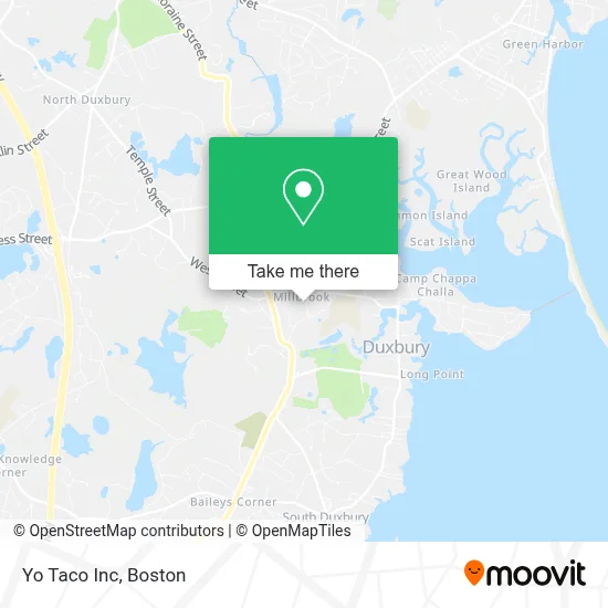 Yo Taco Inc map