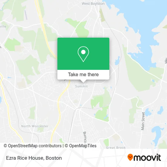 Ezra Rice House map