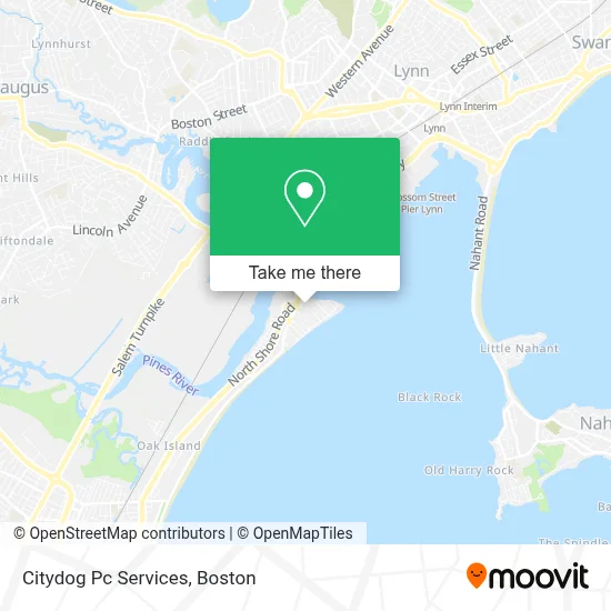 Citydog Pc Services map