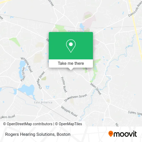 Rogers Hearing Solutions map