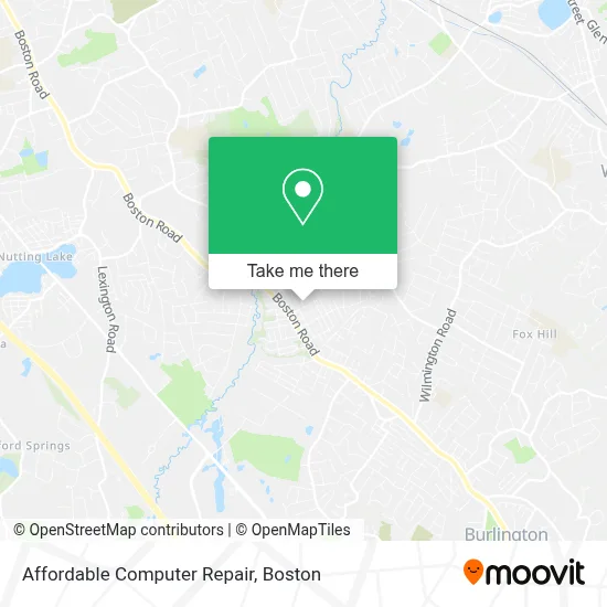 Affordable Computer Repair map