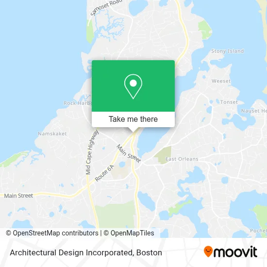 Architectural Design Incorporated map
