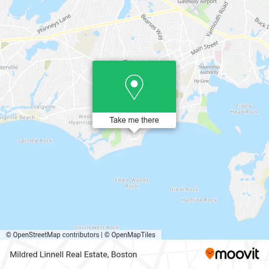Mildred Linnell Real Estate map