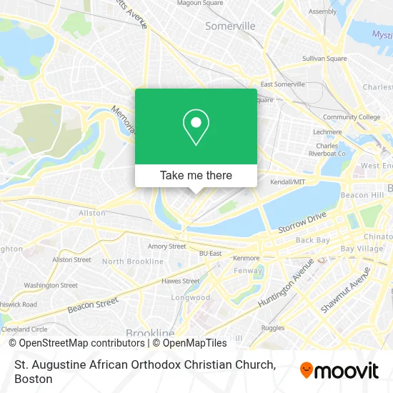 St. Augustine African Orthodox Christian Church map