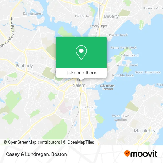 Casey & Lundregan map