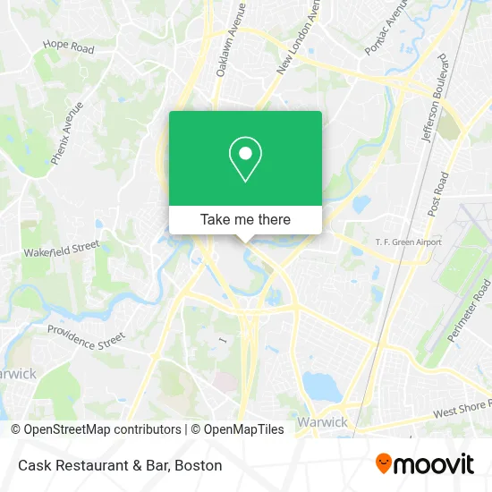 Cask Restaurant & Bar map