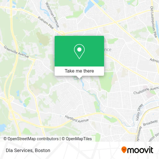 Dla Services map
