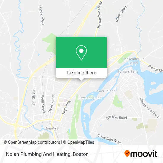 Nolan Plumbing And Heating map