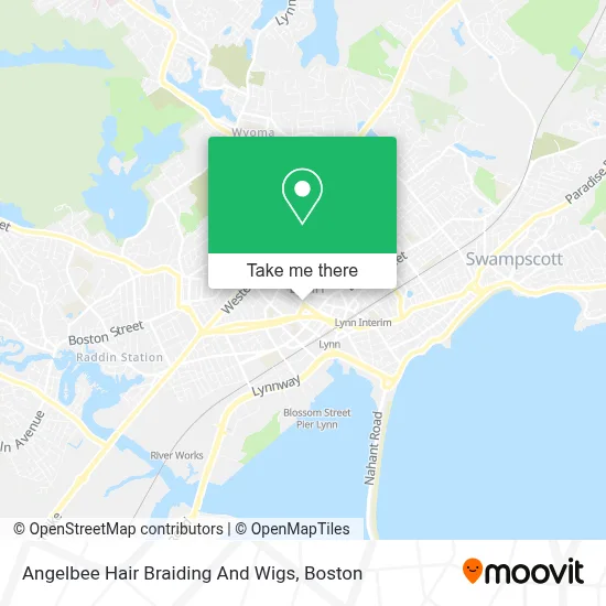 Angelbee Hair Braiding And Wigs map
