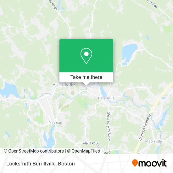 Locksmith Burrillville map