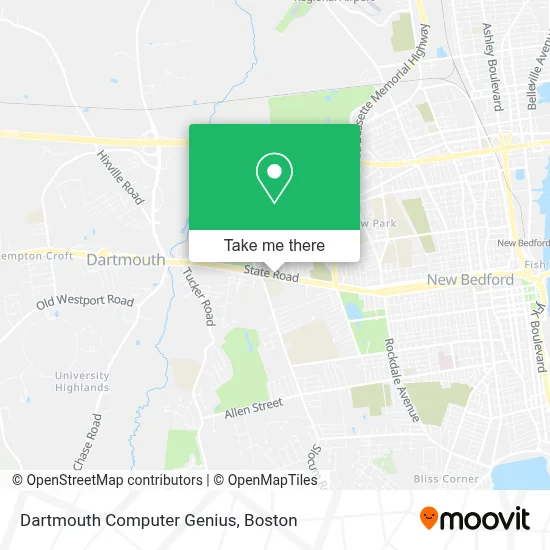 Dartmouth Computer Genius map