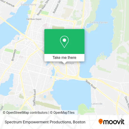 Spectrum Empowerment Productions map