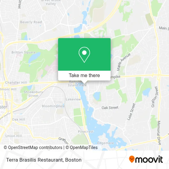 Terra Brasilis Restaurant map