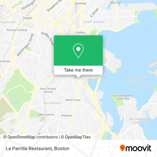 La Parrilla Restaurant map