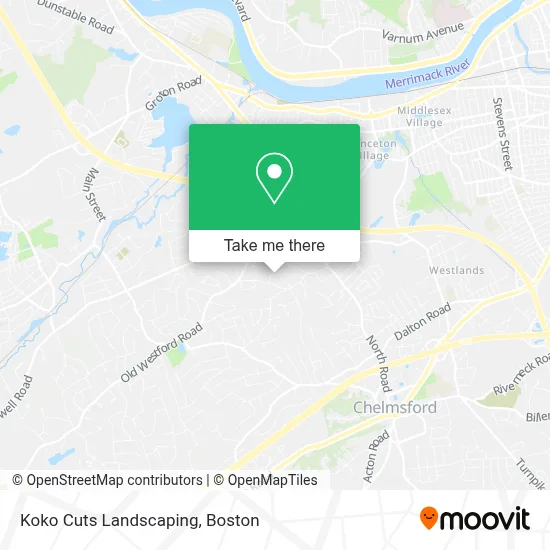 Koko Cuts Landscaping map