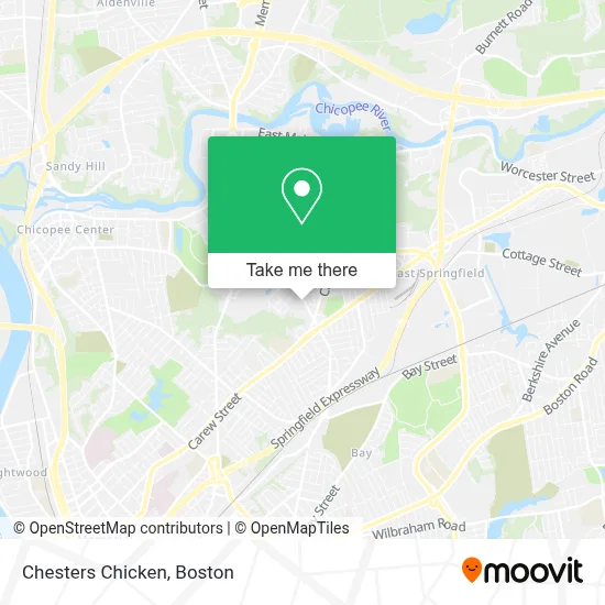 Chesters Chicken map