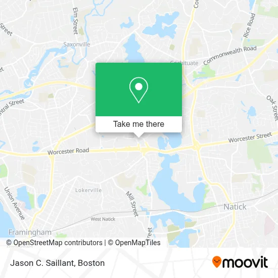 Jason C. Saillant map