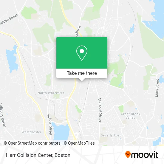 Harr Collision Center map