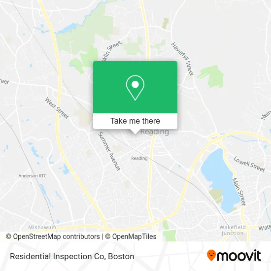 Residential Inspection Co map