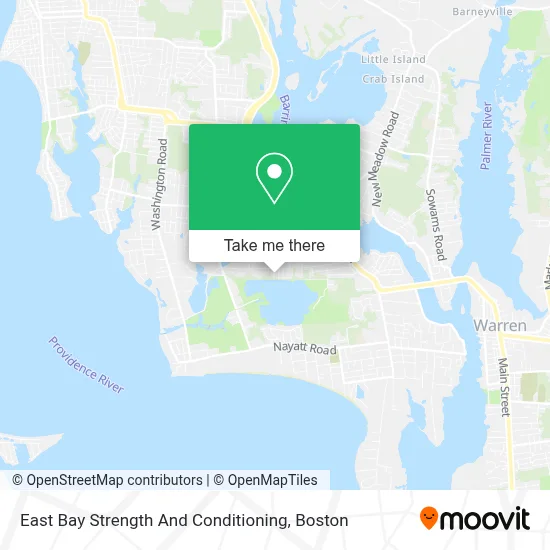 East Bay Strength And Conditioning map