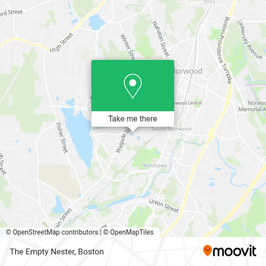 The Empty Nester map