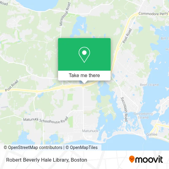 Robert Beverly Hale Library map