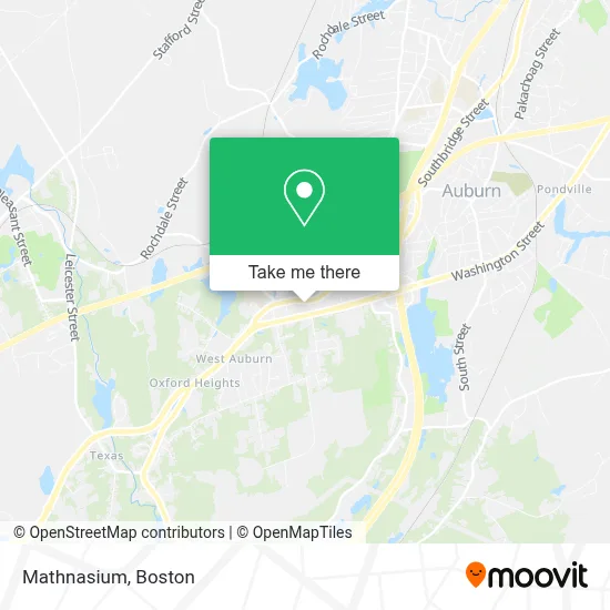 Mathnasium map