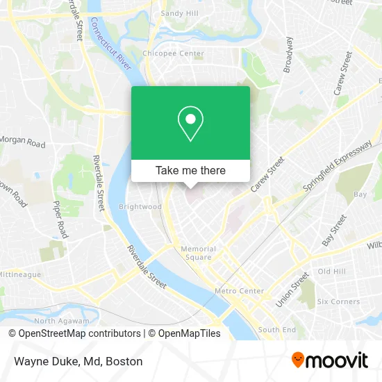 Wayne Duke, Md map