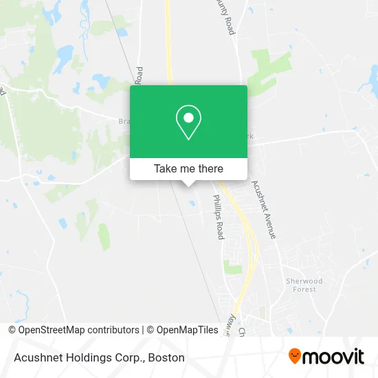 Acushnet Holdings Corp. map