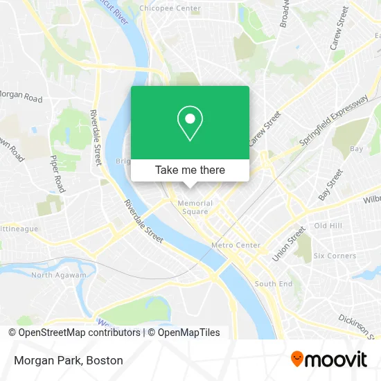 Morgan Park map