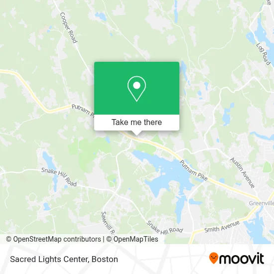 Sacred Lights Center map