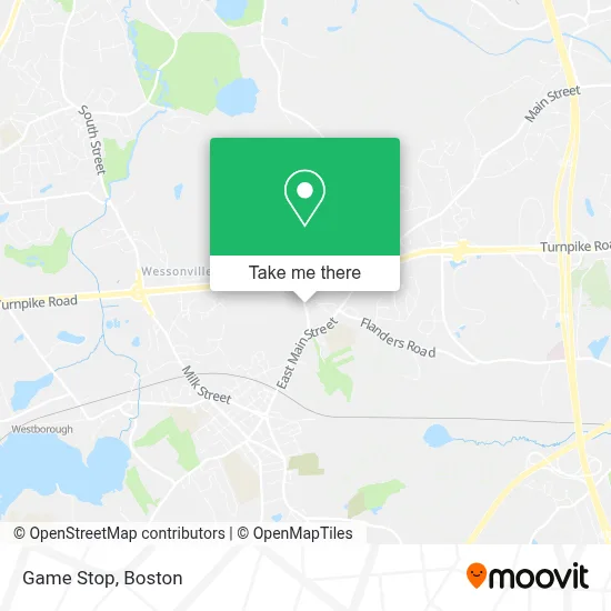 Game Stop map