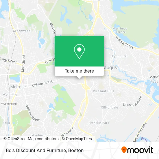 Bd's Discount And Furniture map