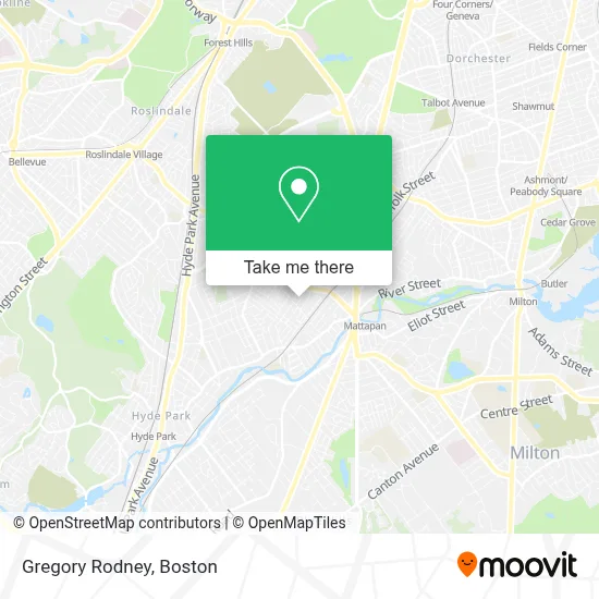 Gregory Rodney map